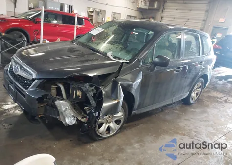 2014 Subaru Forester 2.5I из США, поврежденный, VIN JF2SJAAC2EH472909